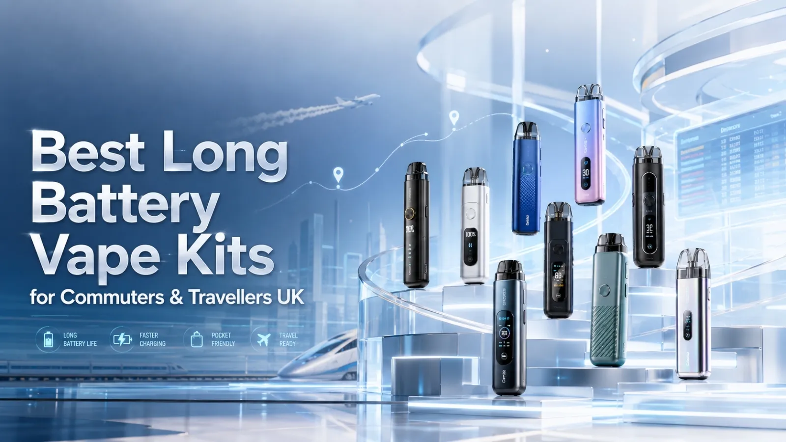 10 Best Long Battery Vape Kits for Daily Commuters