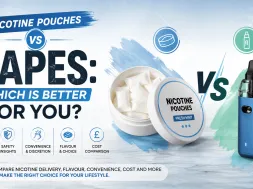 Nicotine Pouches vs Vapes: Compare Flavour, Convenience & Experience