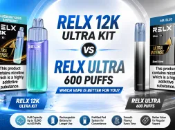 Relx Ultra 600 vs Relx 12K Ultra Kit Comparison