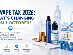 UK Vape Tax 2026: Whats Changing From 1 October?