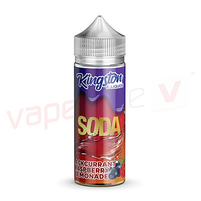 Kingston Soda Blackcurrant Raspberry Lemonade 120ml Shortfill