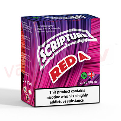 Red A 10ml Shortfills by Scripture