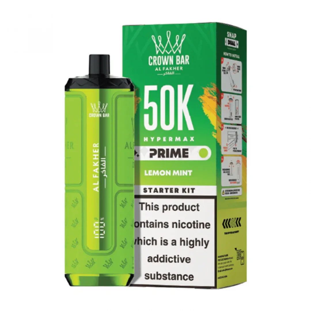 Al Fakher Hypermax Prime 50K Puffs Prefilled Kit