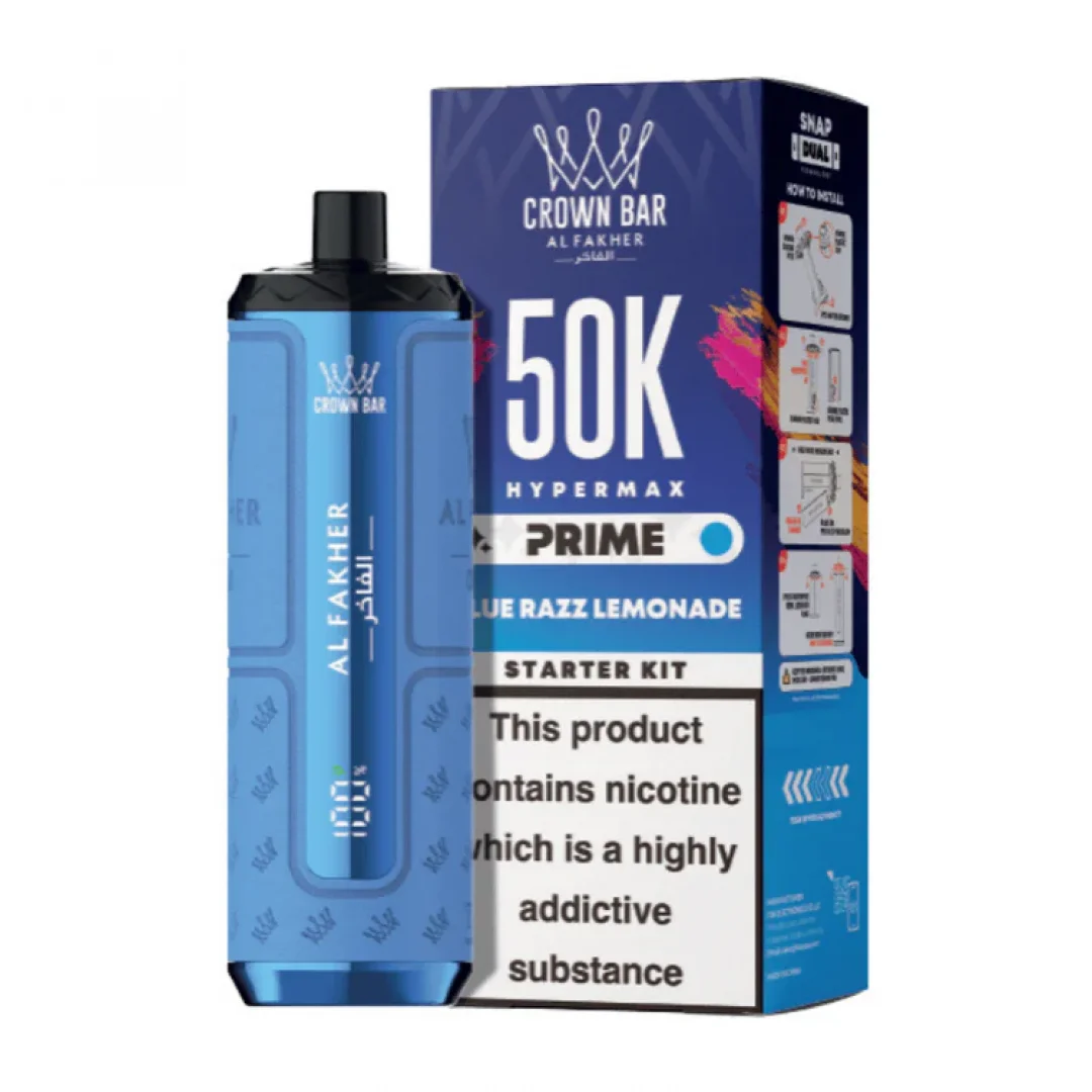 Al Fakher Hypermax Prime 50K Puffs Prefilled Kit