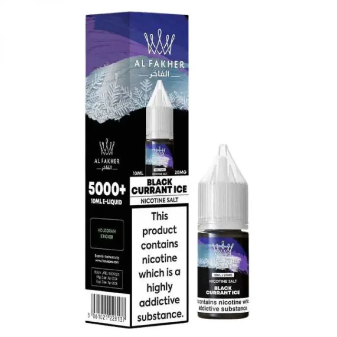 Box of 10 Al Fakher Nic Salts 10ml E-Liquid