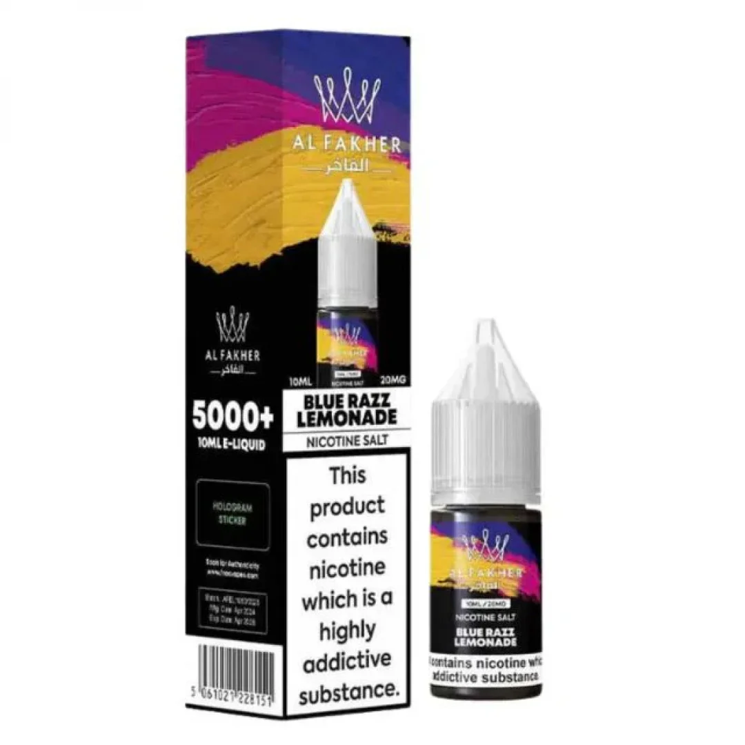 Box of 10 Al Fakher Nic Salts 10ml E-Liquid