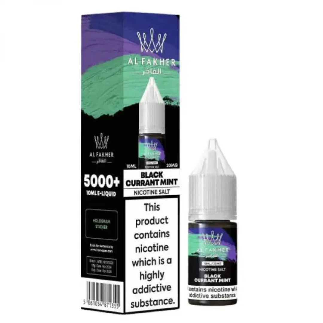 Box of 10 Al Fakher Nic Salts 10ml E-Liquid