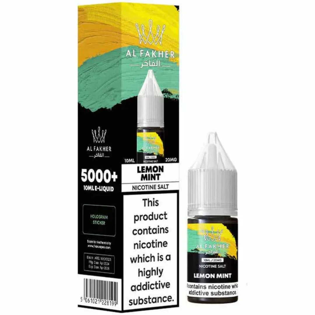 Box of 10 Al Fakher Nic Salts 10ml E-Liquid