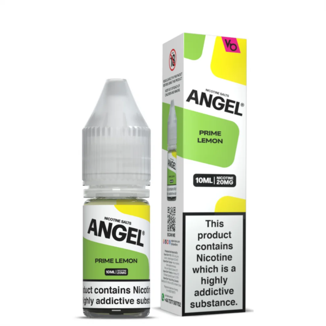 Box of 10 Vapes Bars Angel Nic Salts E-Liquids