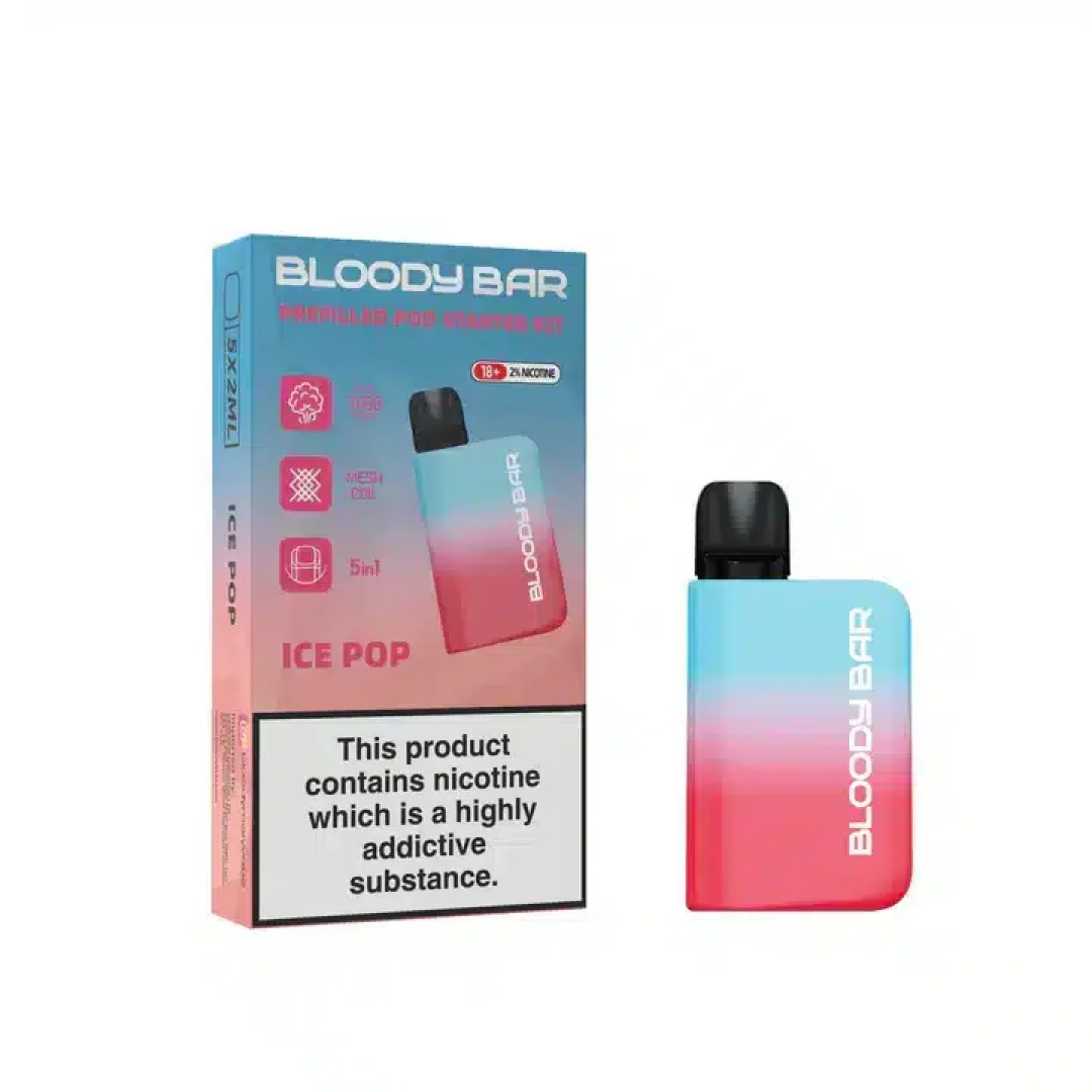 Bloody Mary Bloody Bar 3000 Puffs Prefilled 5-in-1 Starter Kit