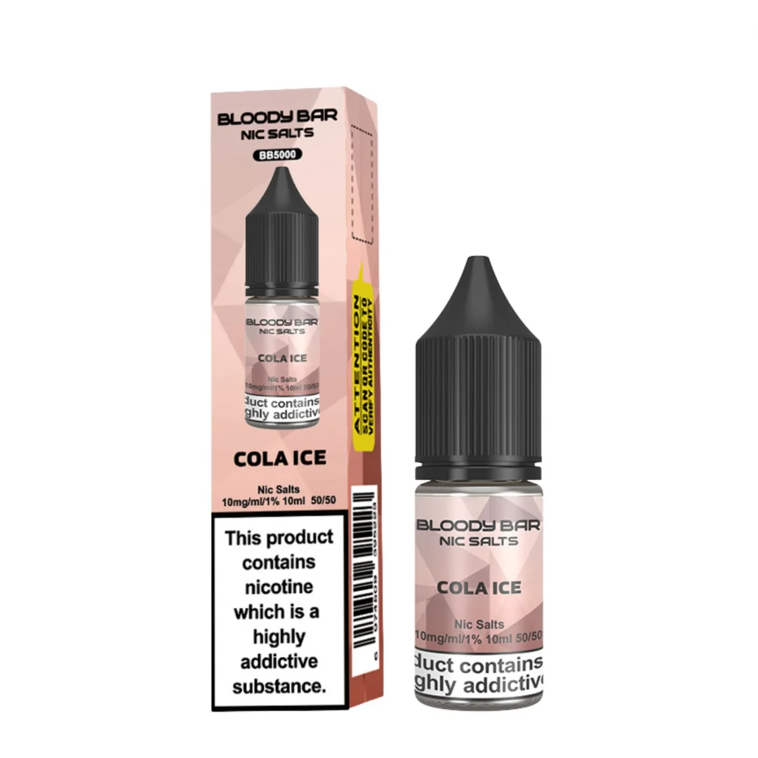 Box of 10 Bloody Bar Nic Salts 10ml
