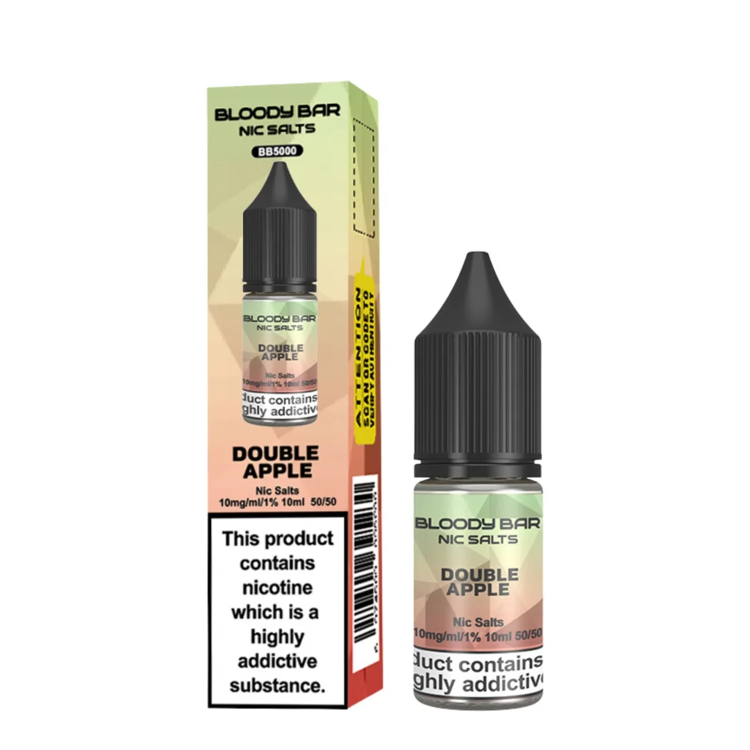 Box of 10 Bloody Bar Nic Salts 10ml