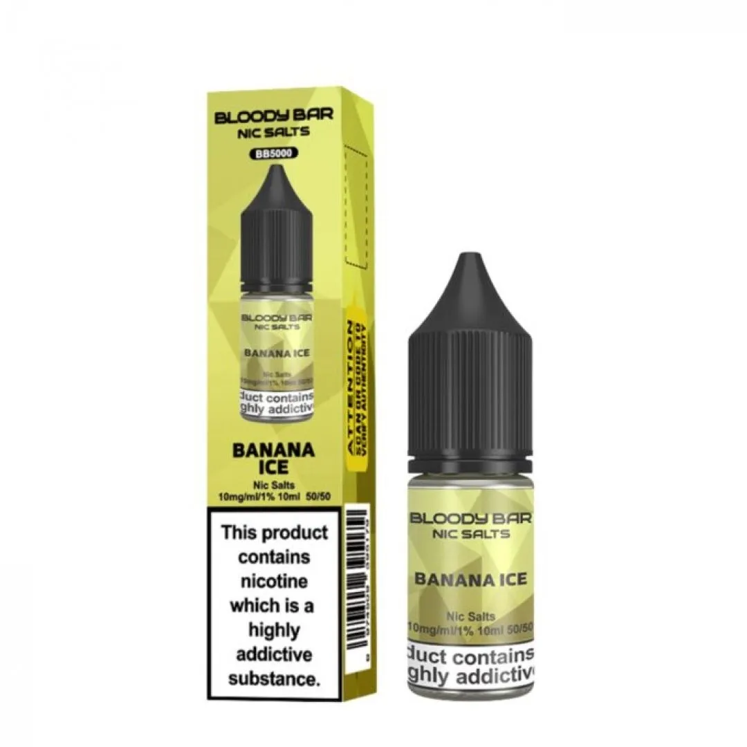 Box of 10 Bloody Bar Nic Salts 10ml