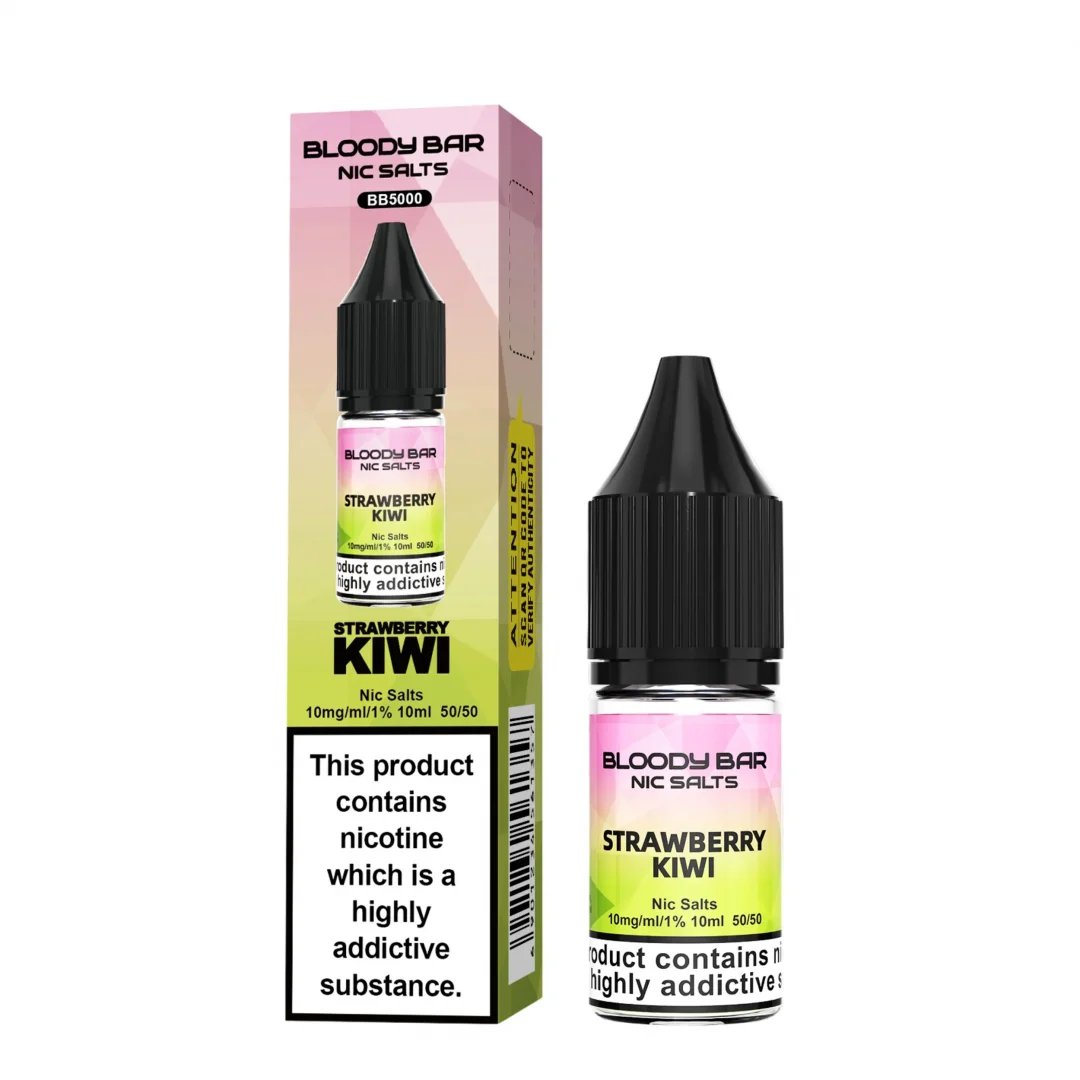 Box of 10 Bloody Bar Nic Salts 10ml