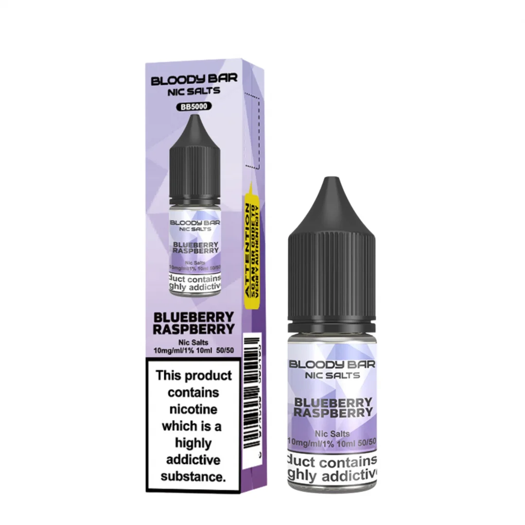 Box of 10 Bloody Bar Nic Salts 10ml