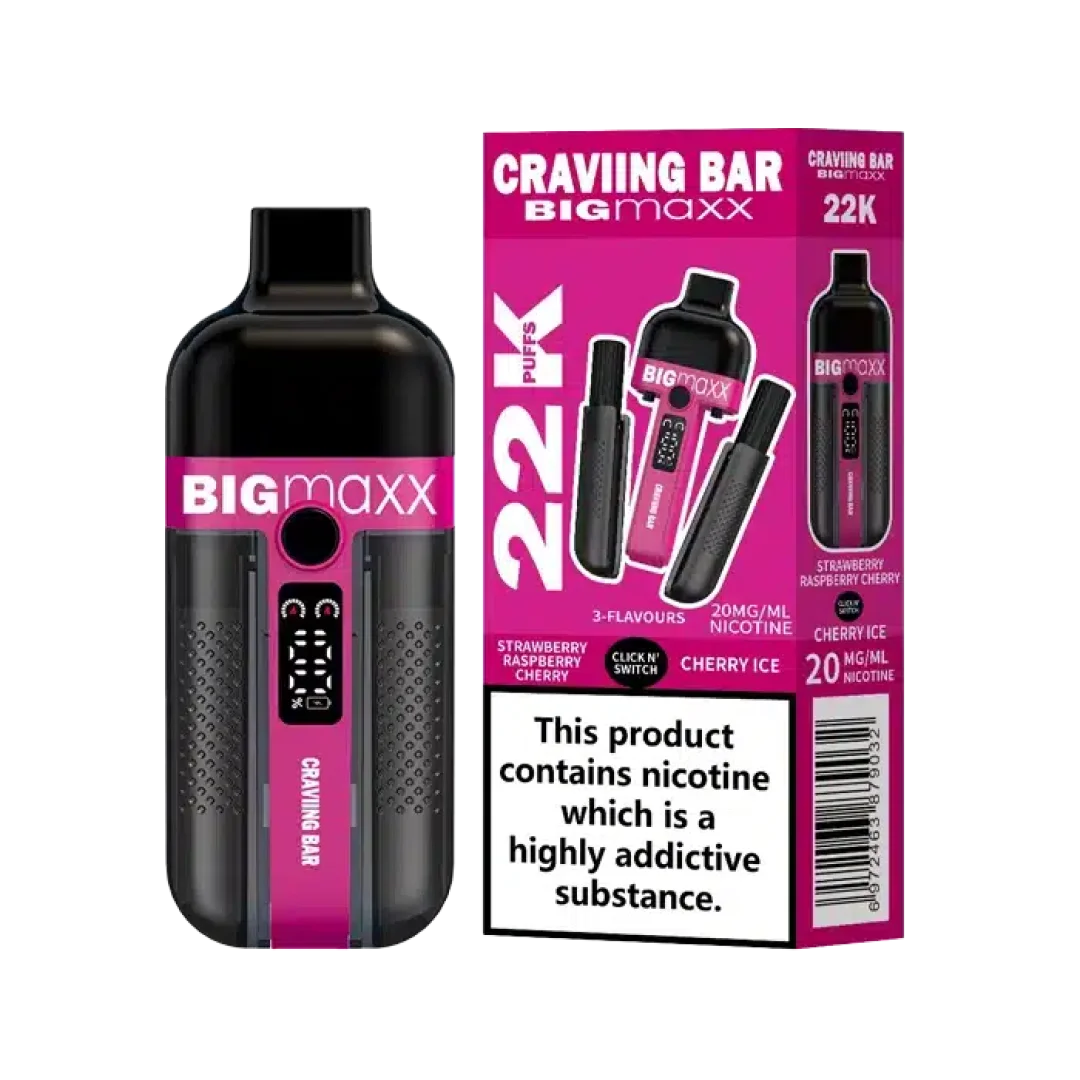 Craving Bar Big Maxx 22k Prefilled Vape kit