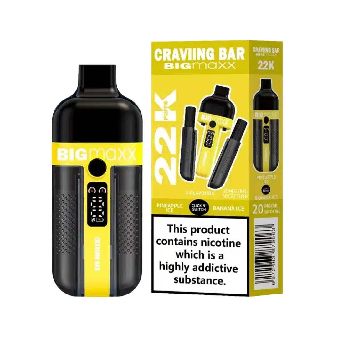 Craving Bar Big Maxx 22k Prefilled Vape kit