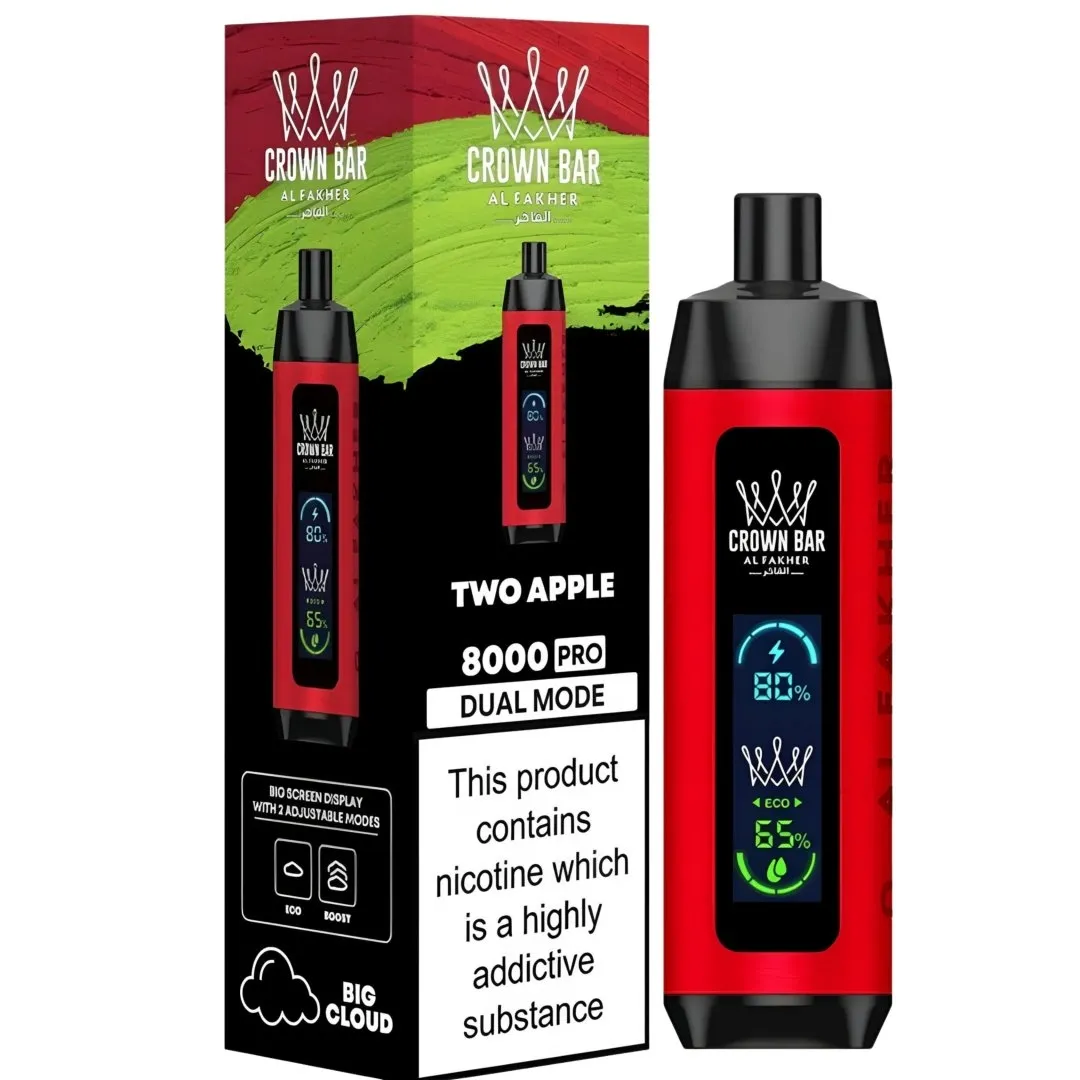 Al Fakher Crown Bar 8000 Pro Prefilled Vape Kit