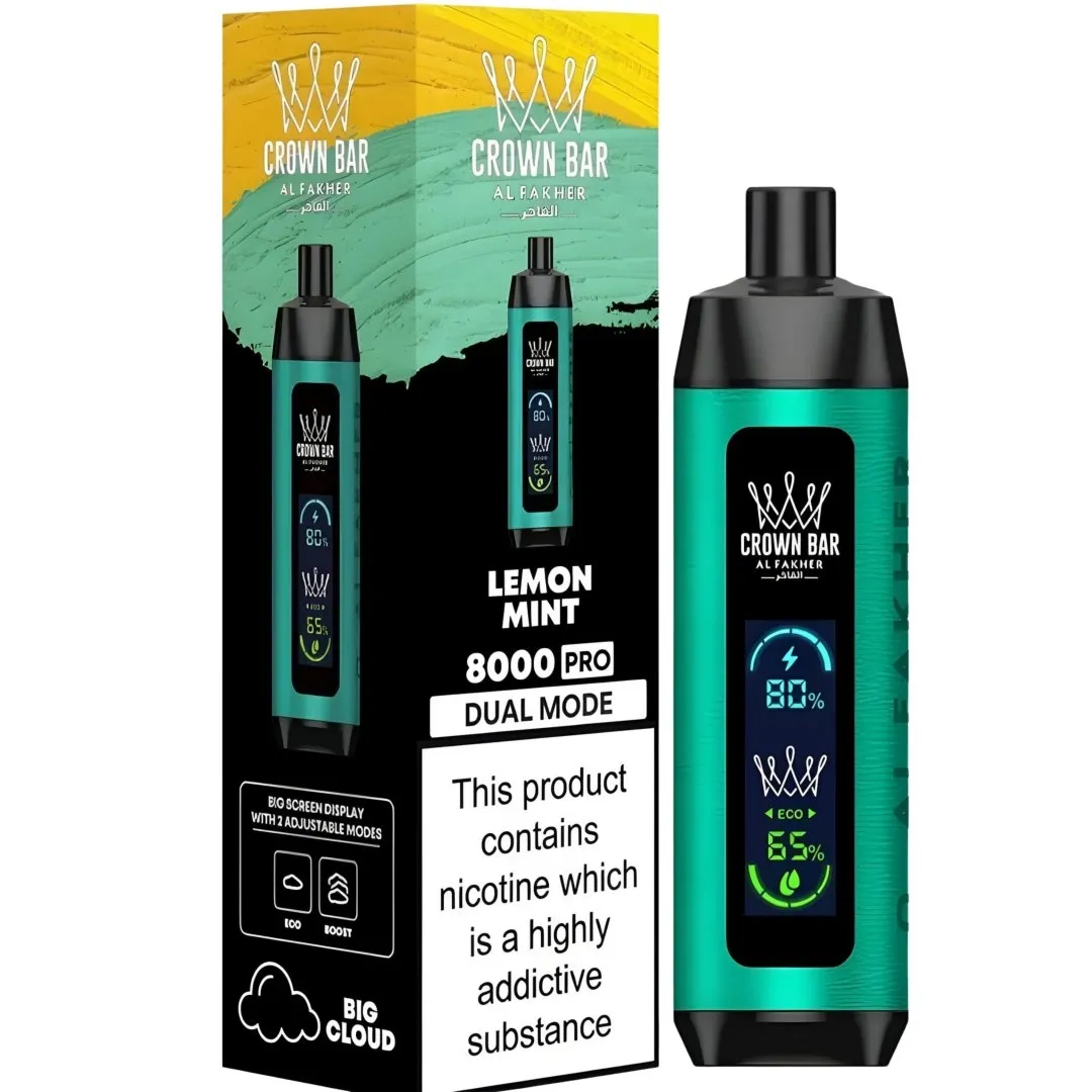 Al Fakher Crown Bar 8000 Pro Prefilled Vape Kit