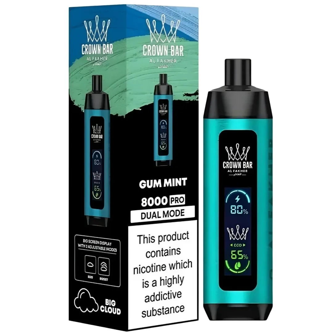 Al Fakher Crown Bar 8000 Pro Prefilled Vape Kit