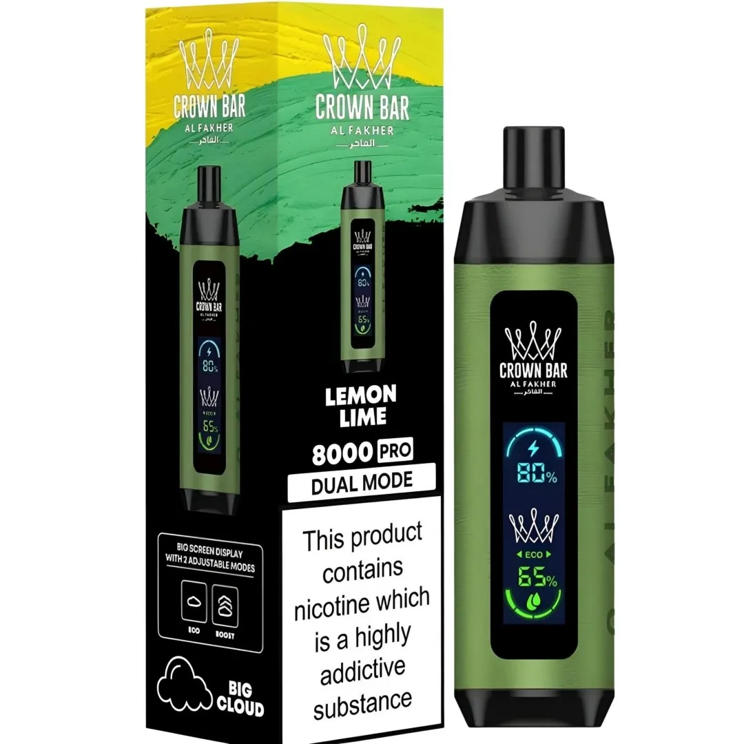 Al Fakher Crown Bar 8000 Pro Prefilled Vape Kit