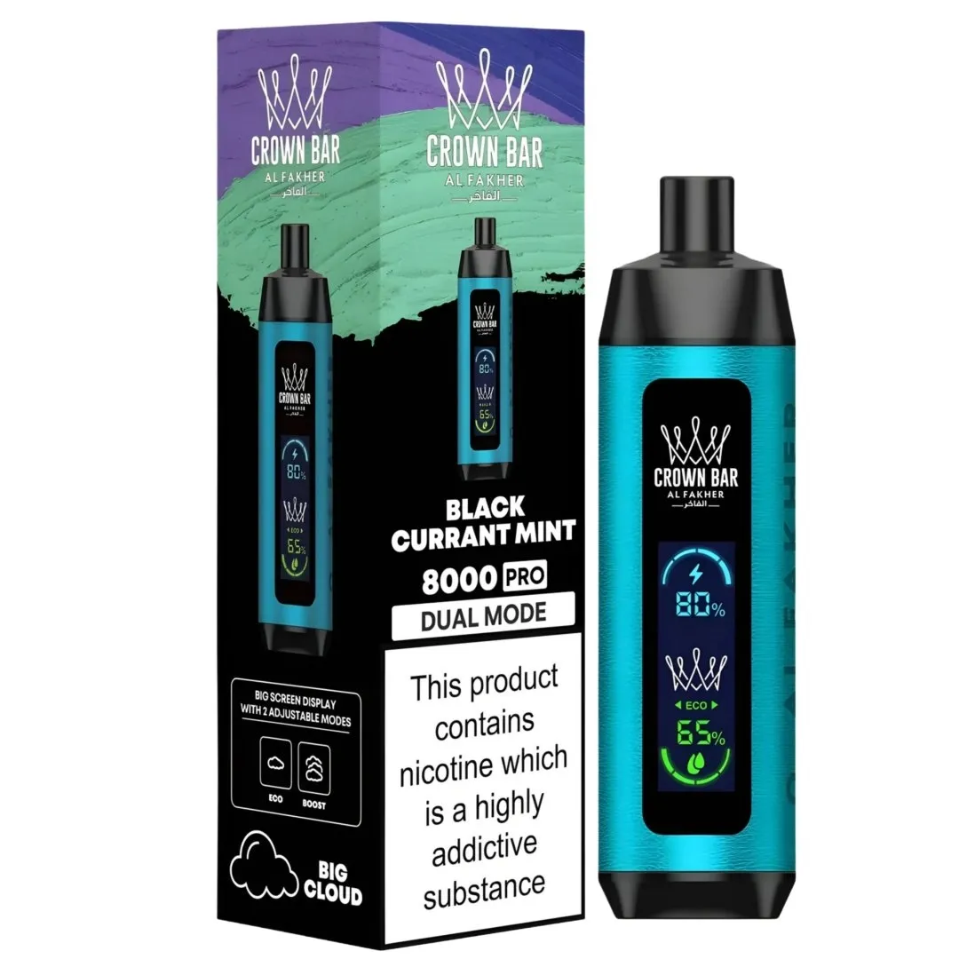 Al Fakher Crown Bar 8000 Pro Prefilled Vape Kit