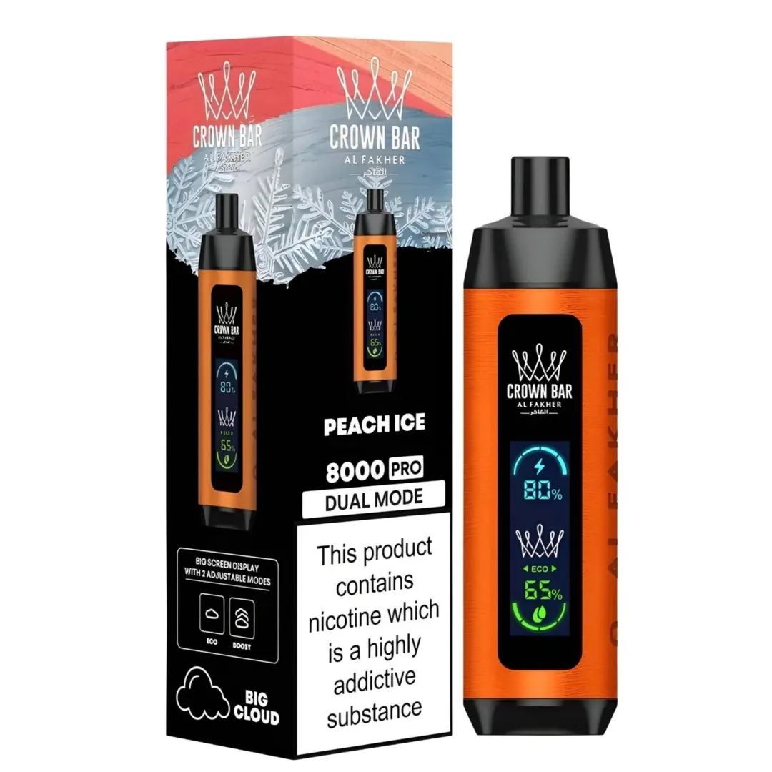 Al Fakher Crown Bar 8000 Pro Prefilled Vape Kit