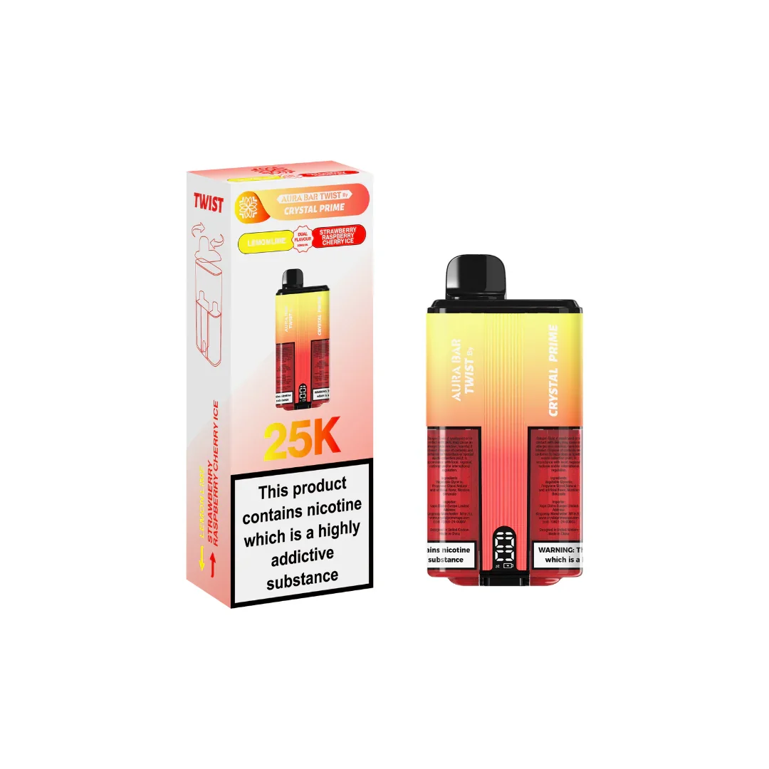 Crystal Prime Twist 25000 Puffs Disposable Vape