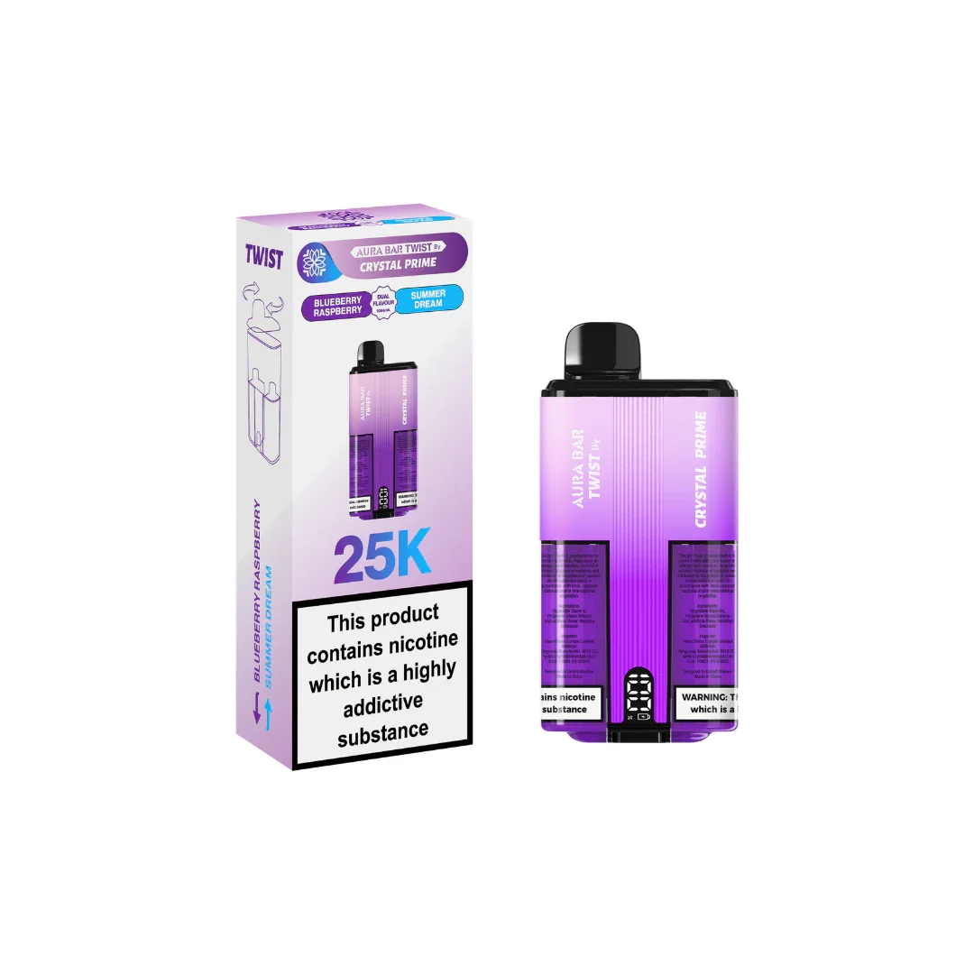 Crystal Prime Twist 25000 Puffs Disposable Vape