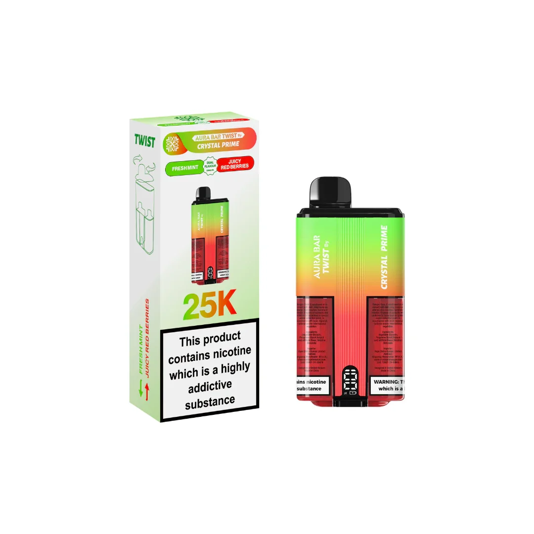 Crystal Prime Twist 25000 Puffs Disposable Vape