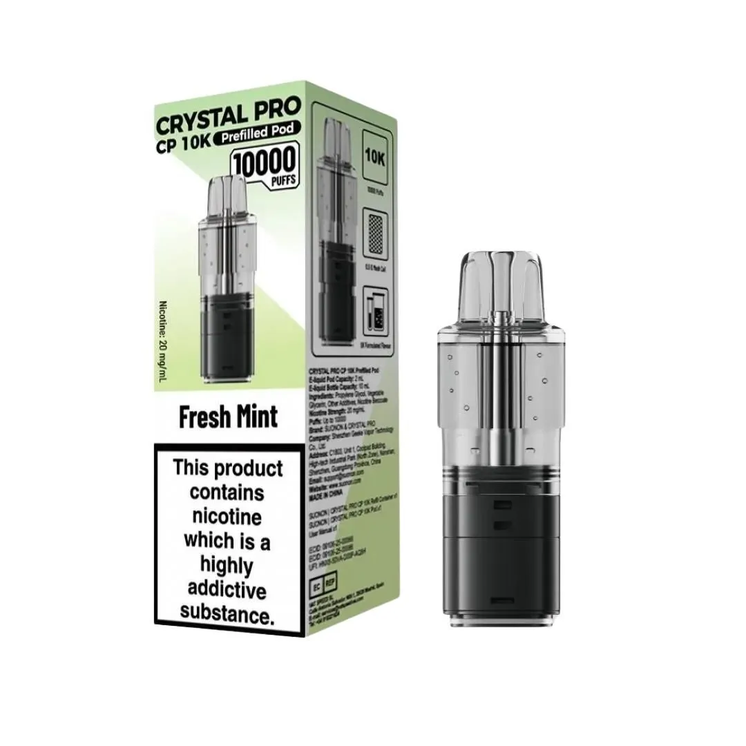 Crystal Pro CP 10K Prefilled Pods