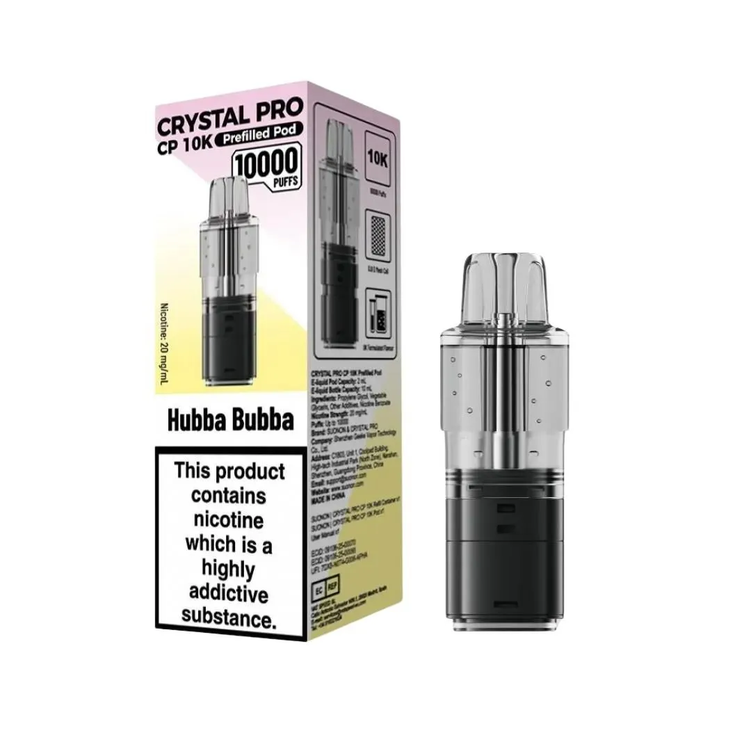 Crystal Pro CP 10K Prefilled Pods