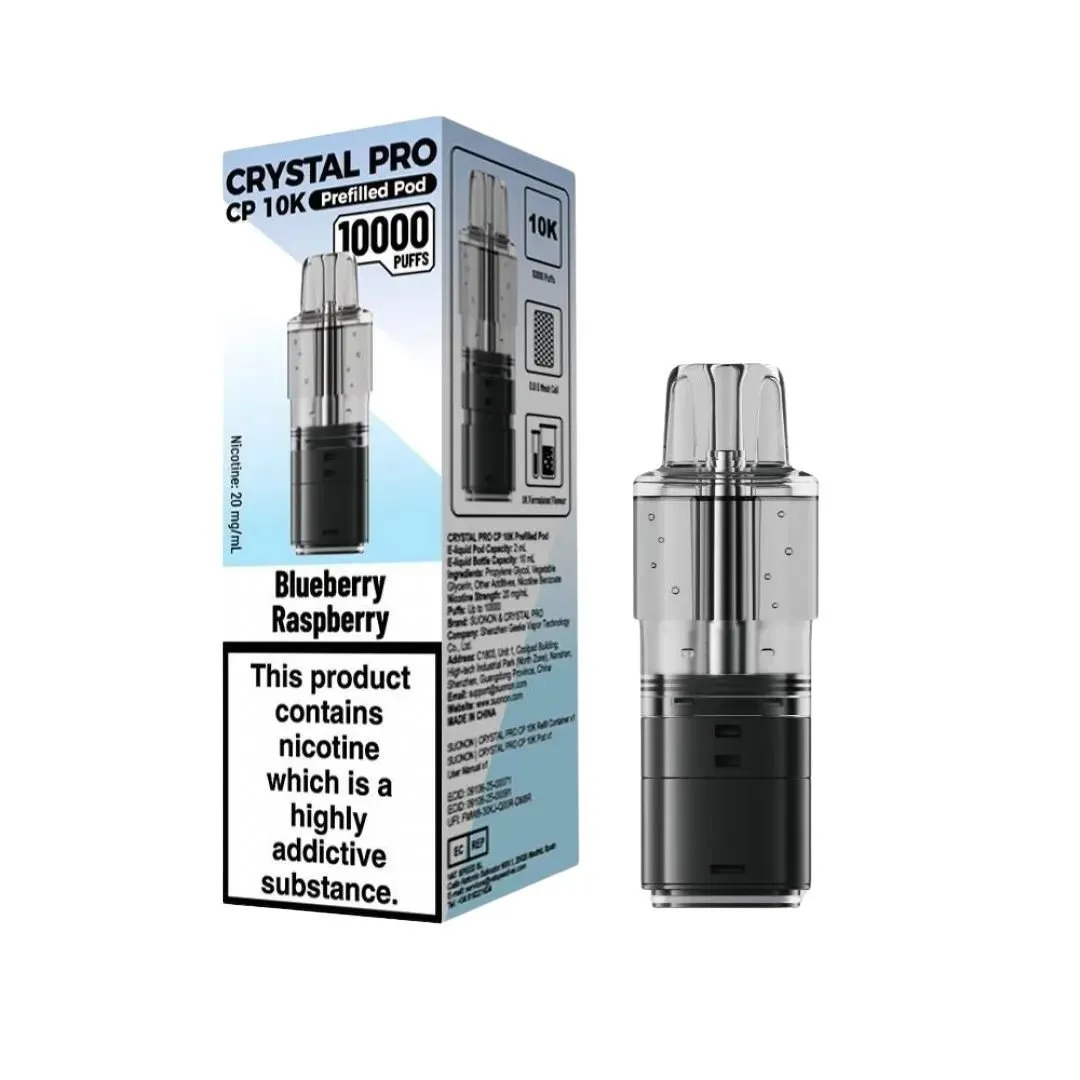 Crystal Pro CP 10K Prefilled Pods
