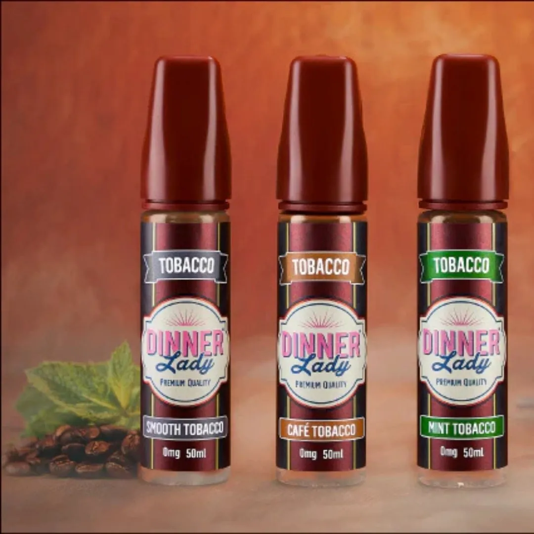 Dinner Lady Café Tobacco 50ml 0mg E-Liquid