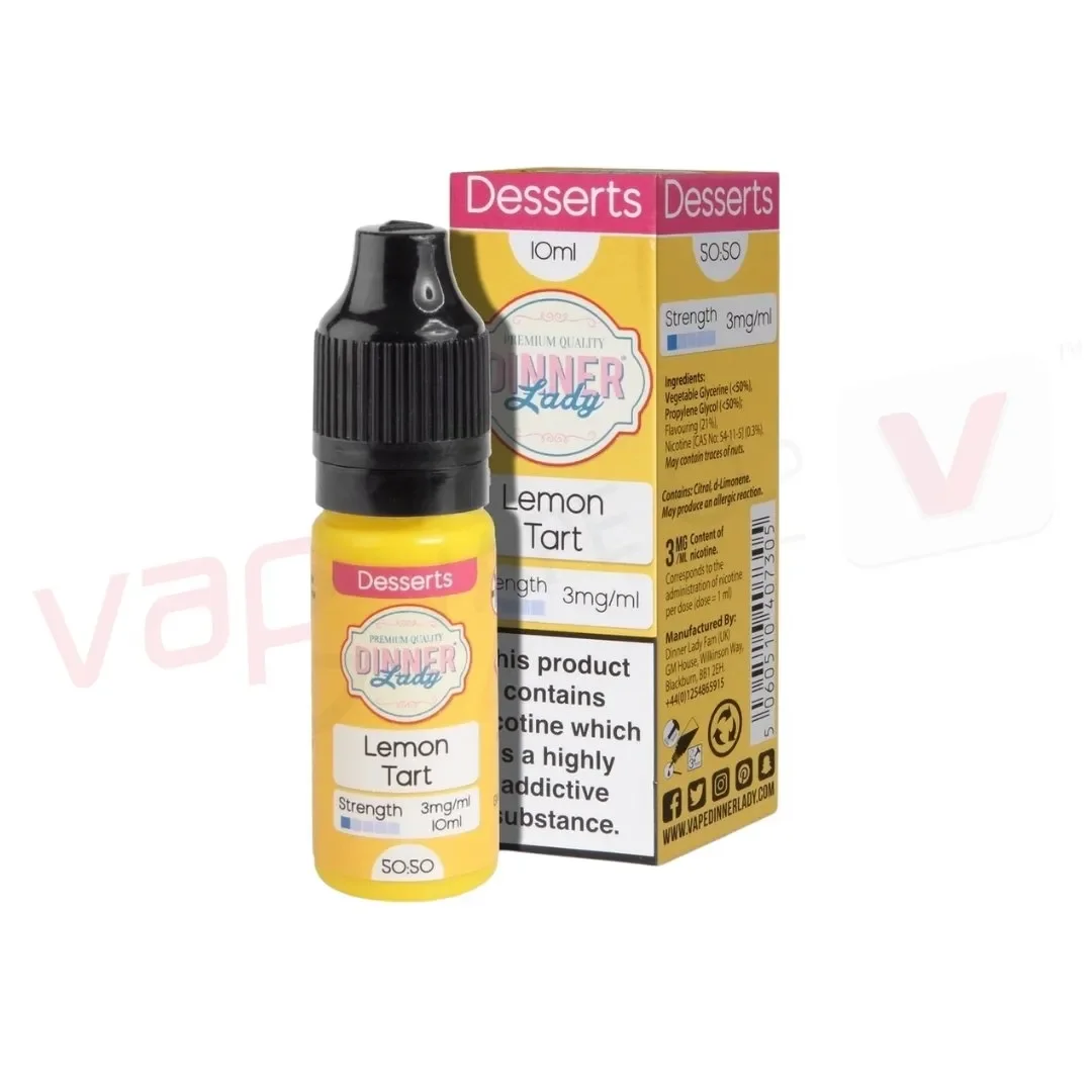 Dinner Lady Desserts Lemon Tart 10ml High VG