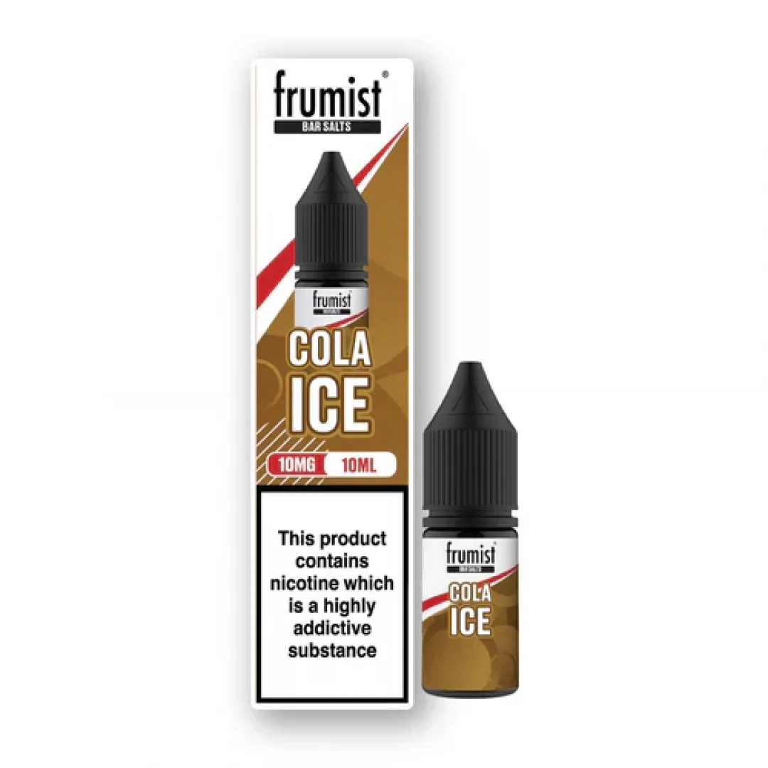 Box of 10 Frumist Nic Salts 10ml