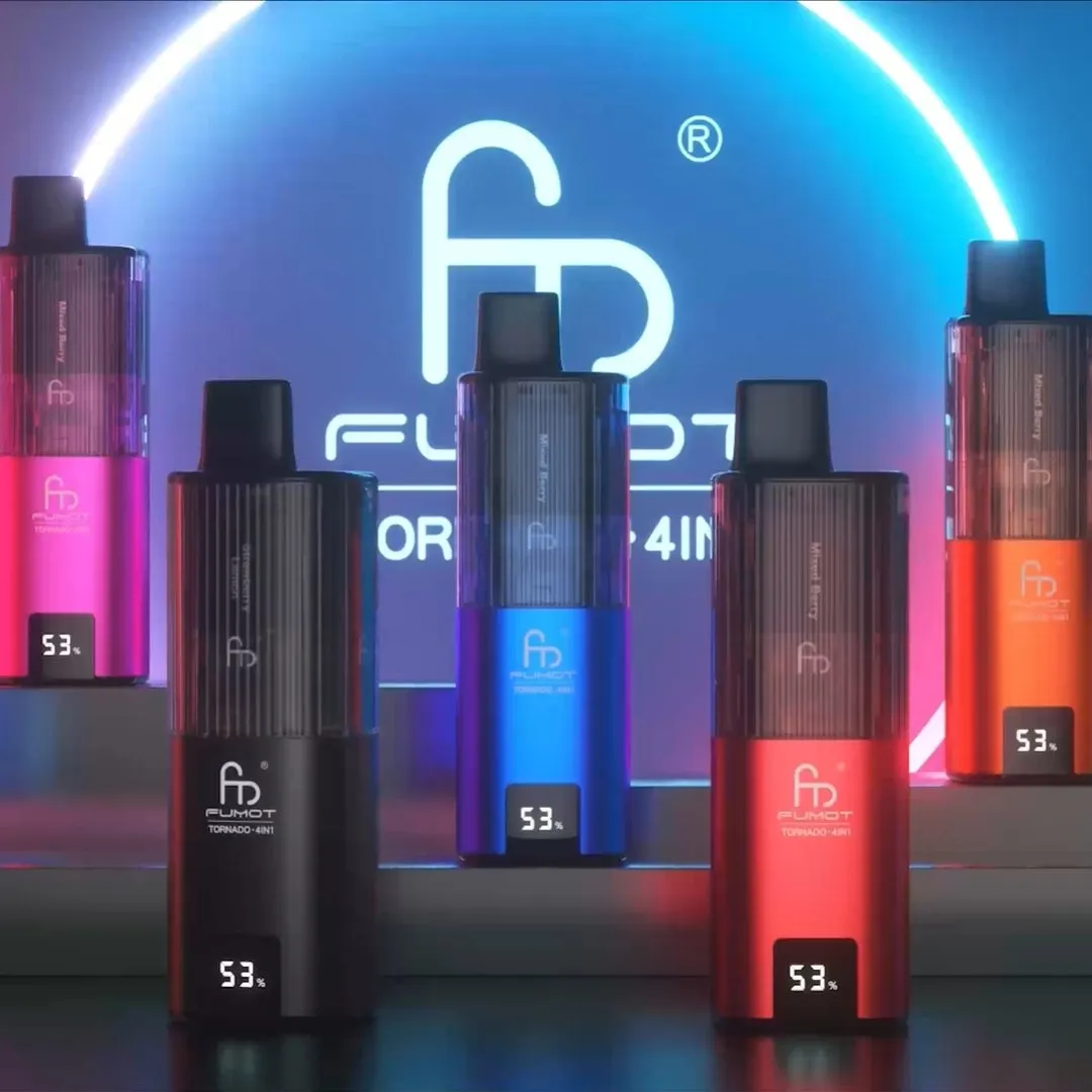 Pre Order: Fumot Tornado 4 In 1 4000 Puffs Prefilled Vape Kit (Coming Soon)