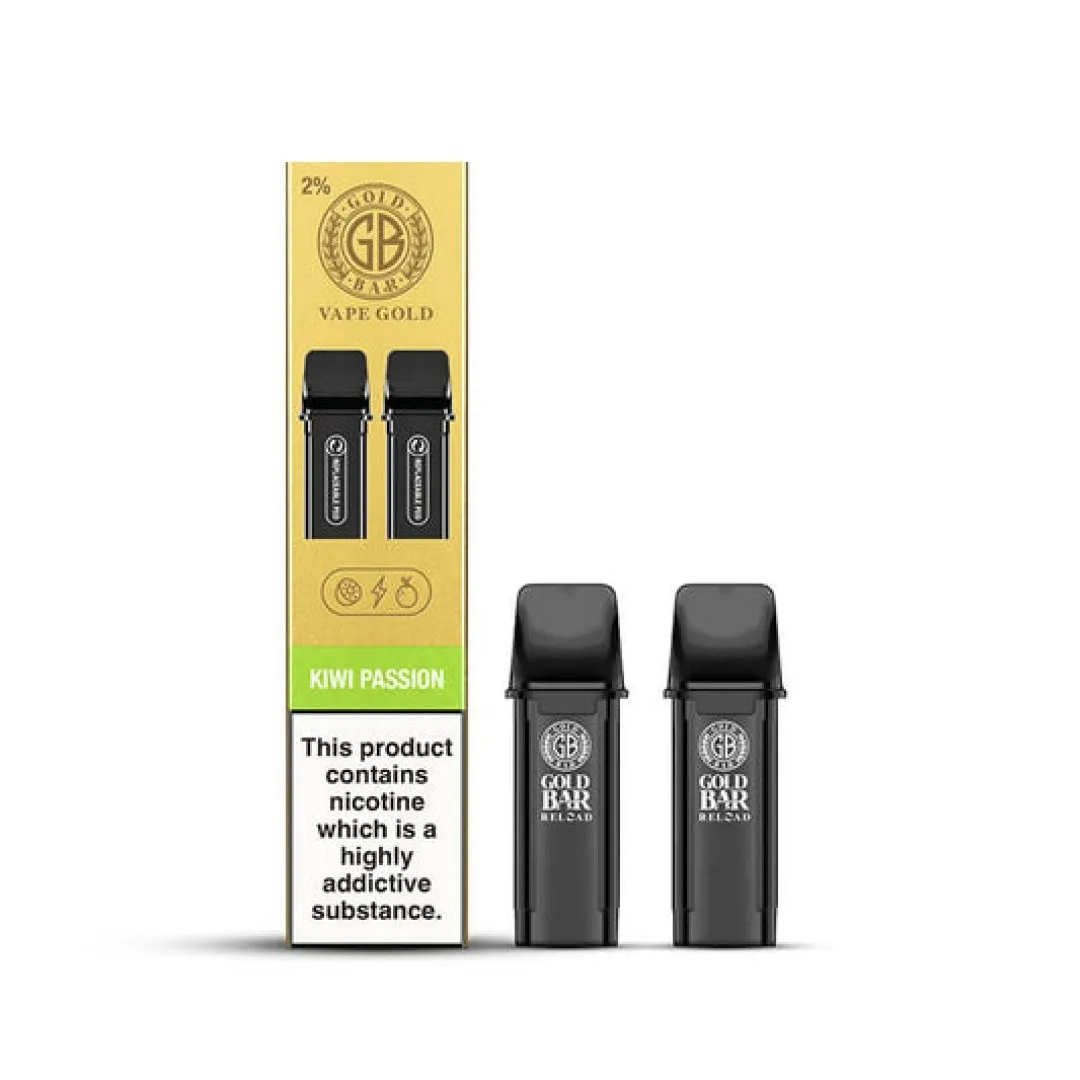 Gold Bar Reload Prefilled Pod