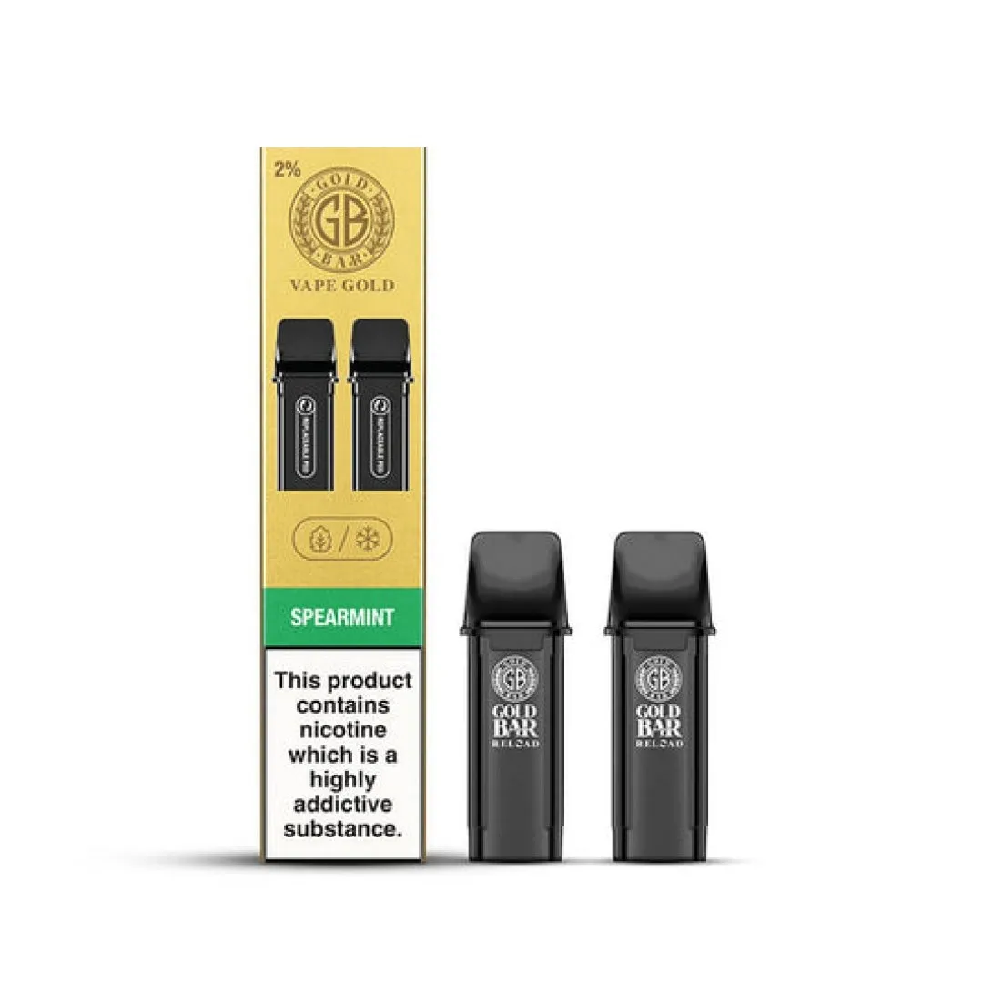 Gold Bar Reload Prefilled Pod