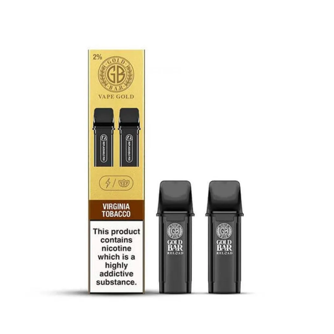 Gold Bar Reload Prefilled Pod