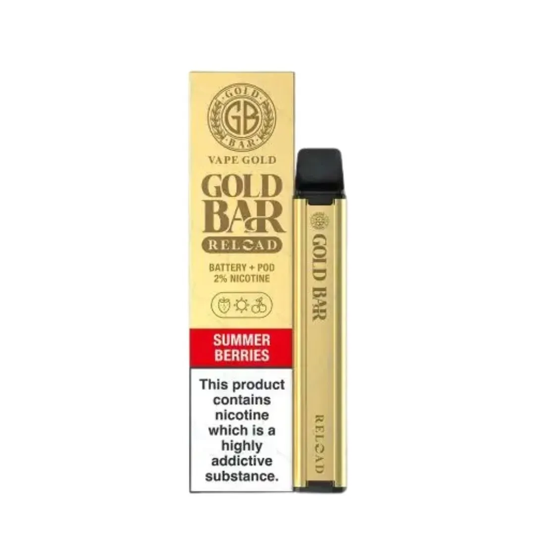 Gold Bar Reload Prefilled Prefilled Vape kit
