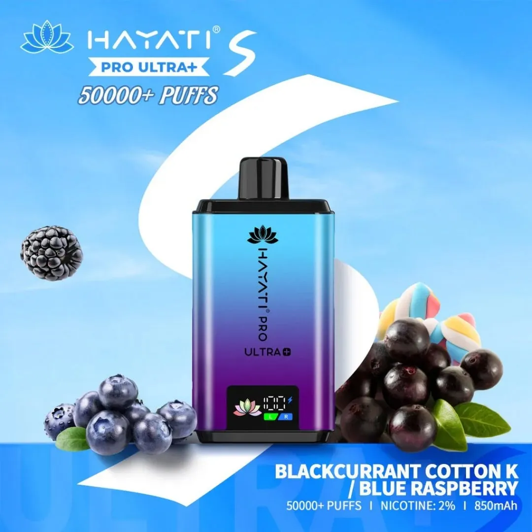 Pre Order: Hayati Pro Ultra Plus S 50000 Puffs Prefilled Kit