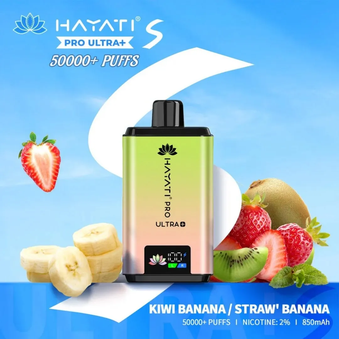 Pre Order: Hayati Pro Ultra Plus S 50000 Puffs Prefilled Kit