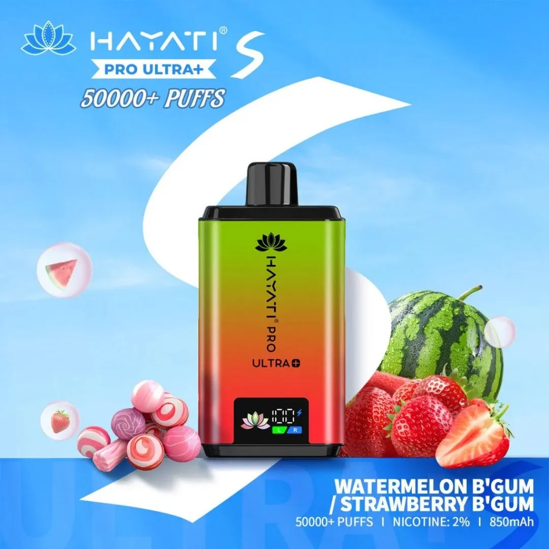 Pre Order: Hayati Pro Ultra Plus S 50000 Puffs Prefilled Kit