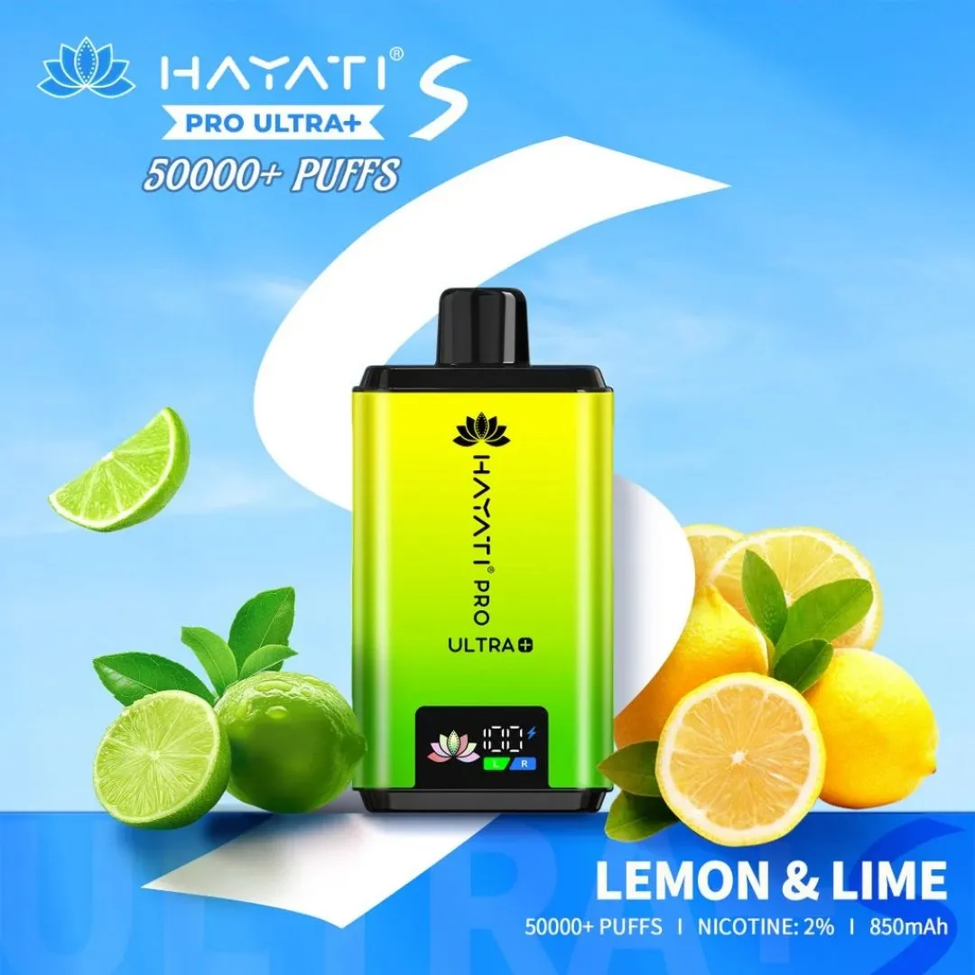 Pre Order: Hayati Pro Ultra Plus S 50000 Puffs Prefilled Kit