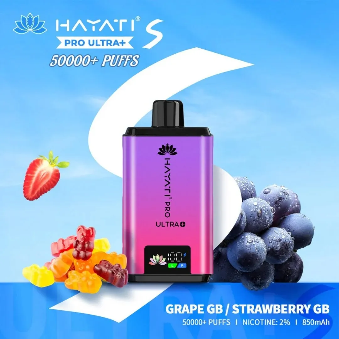 Pre Order: Hayati Pro Ultra Plus S 50000 Puffs Prefilled Kit