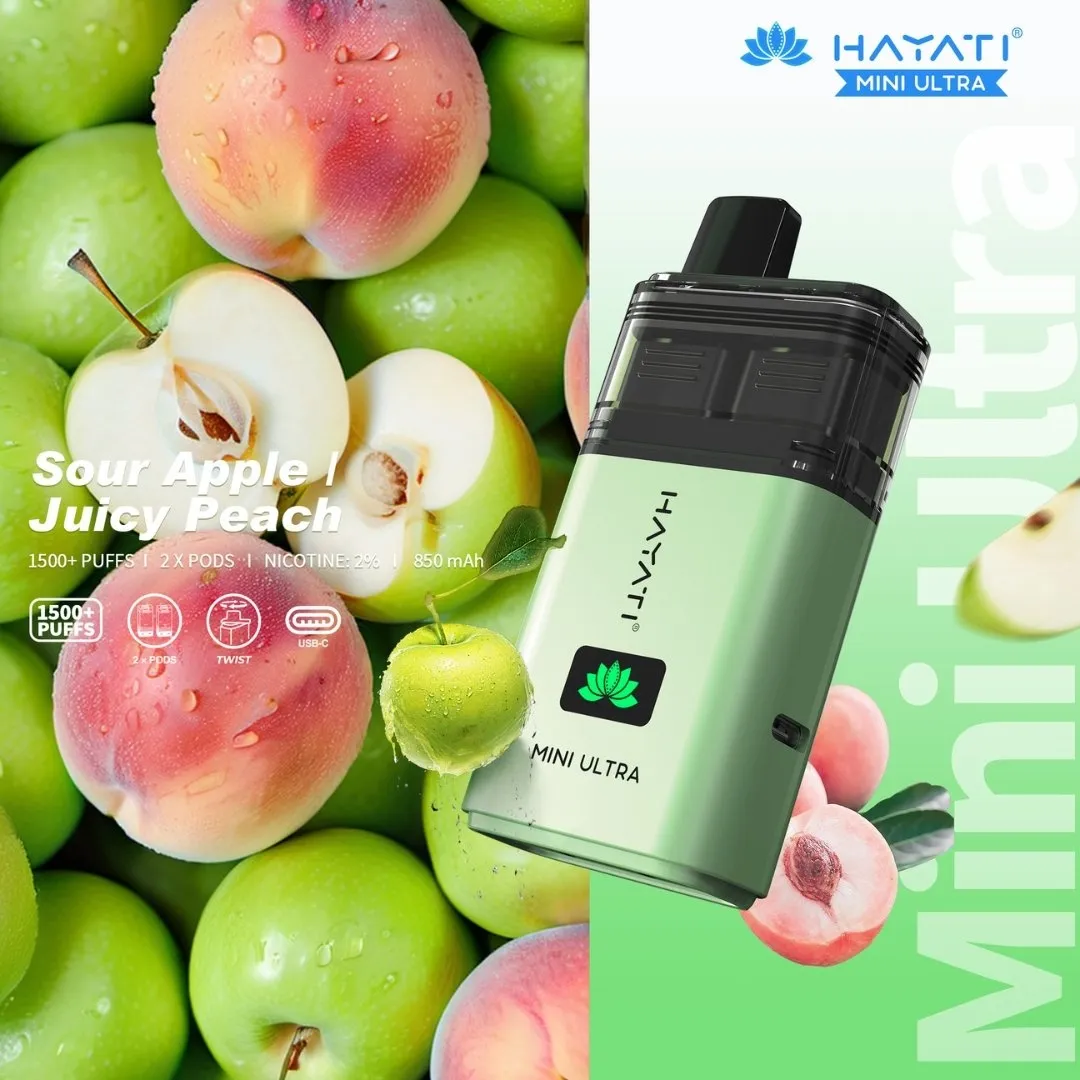 Hayati Mini Ultra 1500 Puffs Prefilled Vape kit
