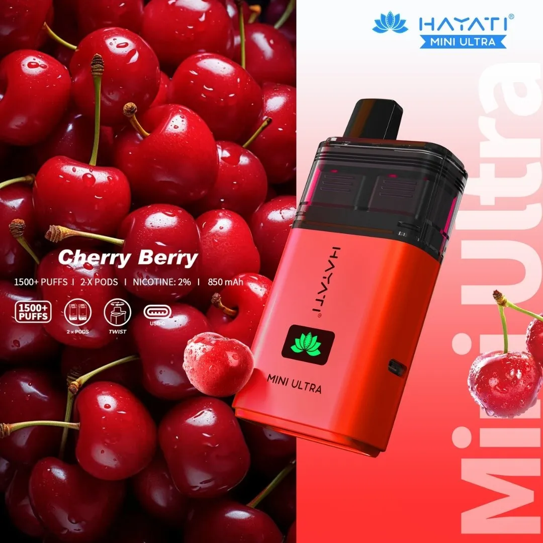 Hayati Mini Ultra 1500 Puffs Prefilled Vape kit