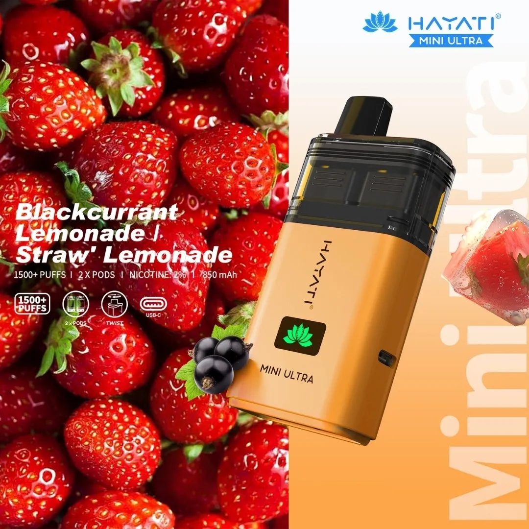 Hayati Mini Ultra 1500 Puffs Prefilled Vape kit
