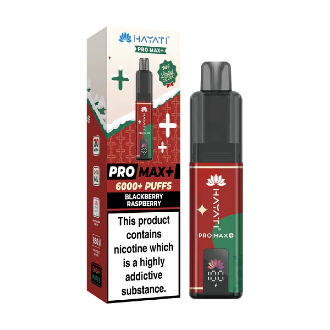 Hayati Pro Max+ 6000 Puffs Kit - Christmas Edition
